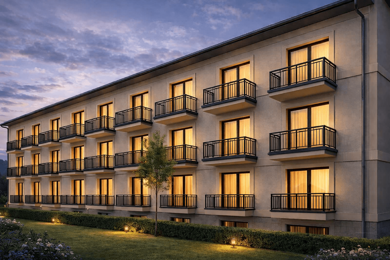 Budynek 4 kondygnacyjny do adaptacji na mieszkania/hotel/uczelnie/medycynę