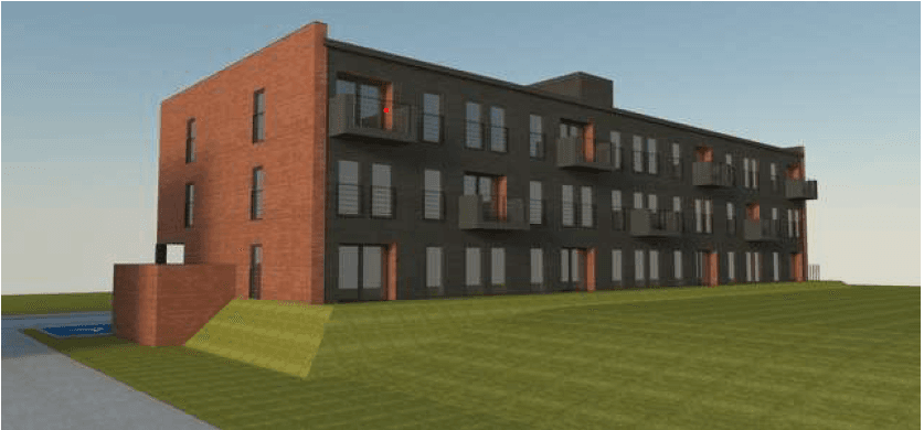 Działka z pozwoleniem na budowę dla dewelopera